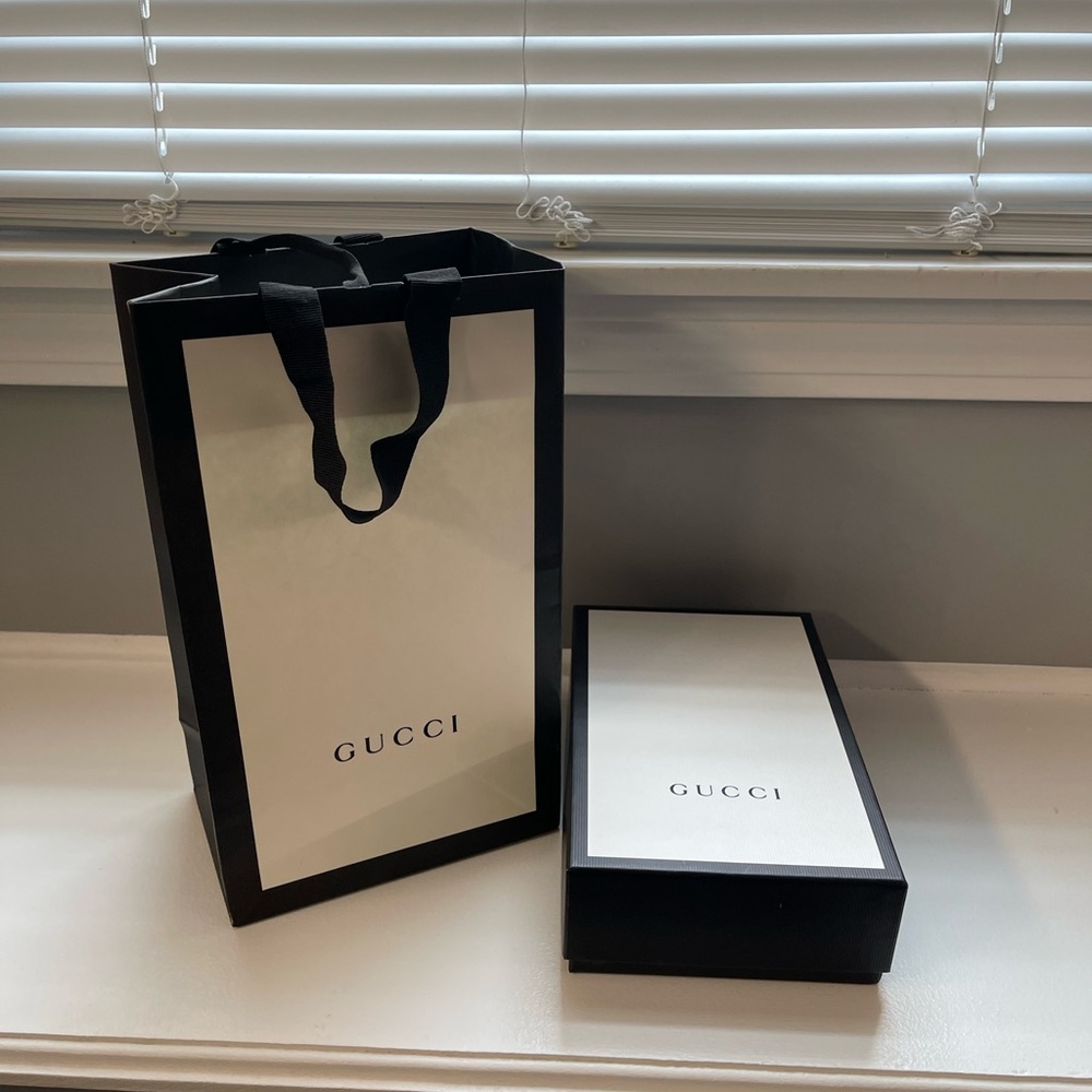 Gucci empty box with bag!!!